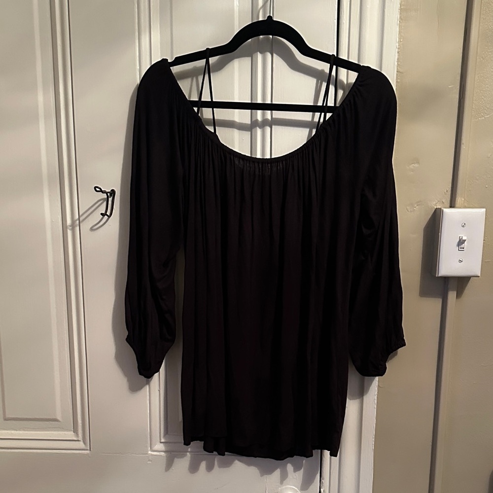 Elegant Black Women's Top